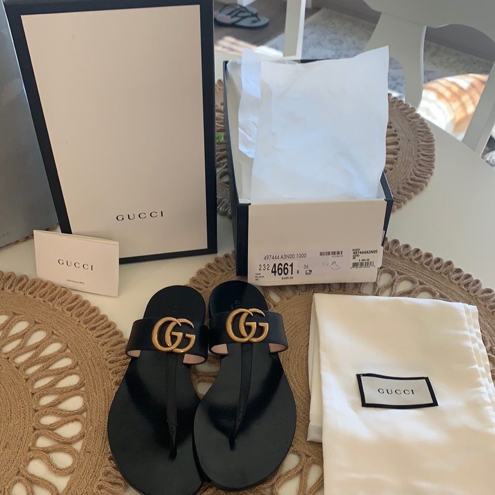 Gucci sandals women’s size 6